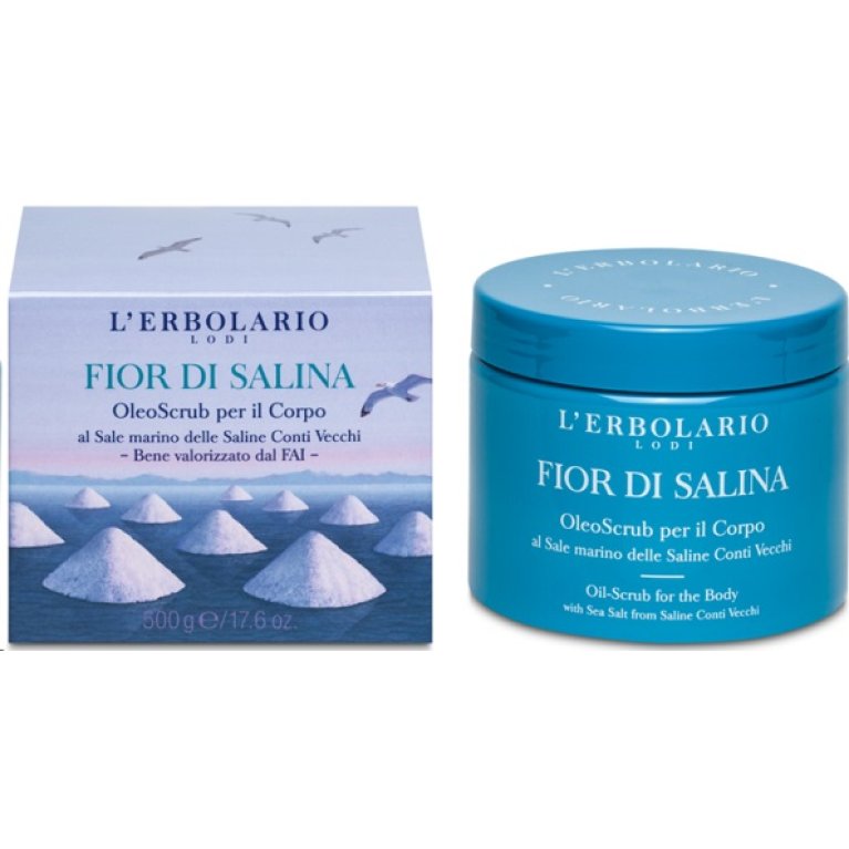 Fior di Salina Oleoscrub per il corpo L'Erbolario - 500 grammi