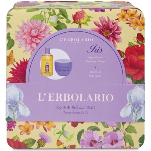 Iris Segreti di Bellezza Duo L'Erbolario - bagnoschiuma 250 ml e crema corpo 300 ml