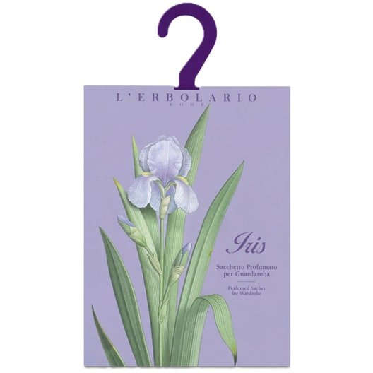 L'Erbolario Iris Viola - Sacchetto profumato per guardaroba