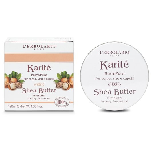 Karité Burro Puro - L'Erbolario - per viso, corpo e capelli - 120 ml Karité Burro Puro - L'Erbolario - per viso, corpo e capelli - 120 ml