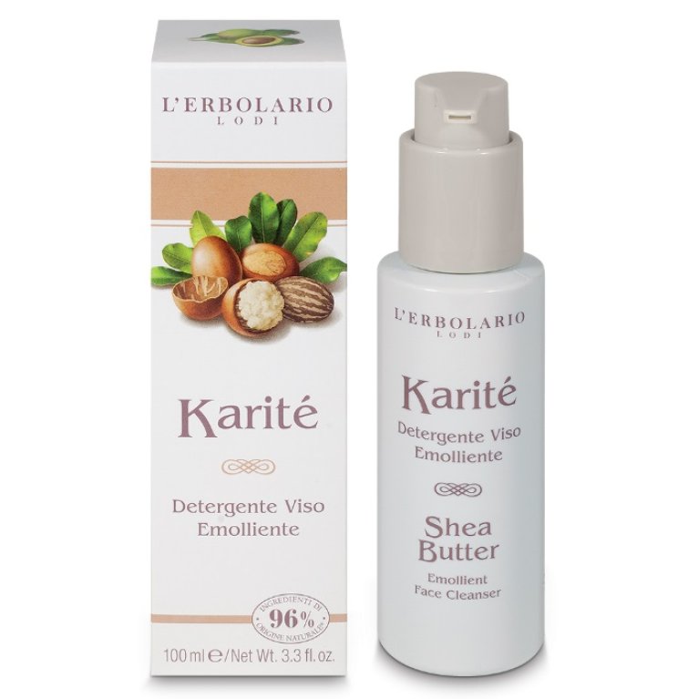 Karité Detergente viso Emolliente - L'Erbolario - 100 ml