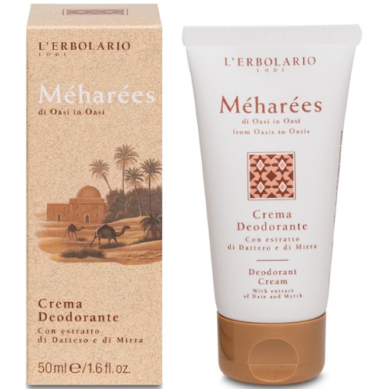 Meharees Crema Deodorante L'Erbolario - 50 ml Meharees Crema Deodorante L'Erbolario - 50 ml