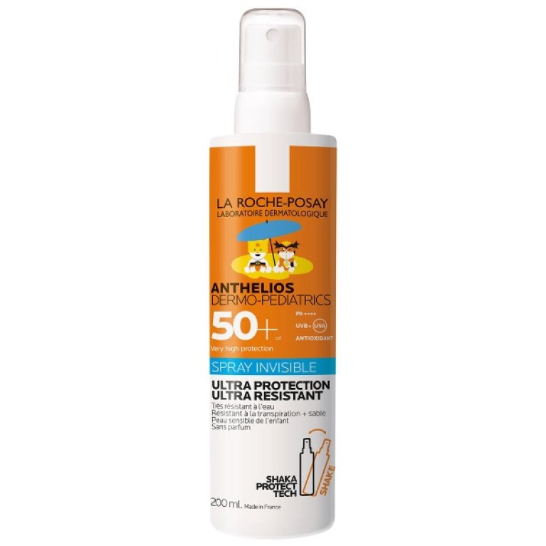 Anthelios spray invisibile Bambini SPF50+ ultra-resistente all'acqua - 200 ml Anthelios spray invisibile Bambini SPF50+ ultra-resistente all'acqua - 200 ml