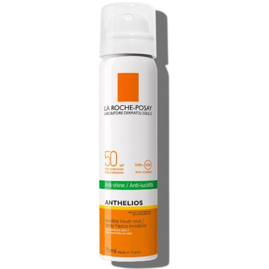 Anthelios Spray Invisibile Viso SPF50+ protezione solare viso opacizzante - 75 ml