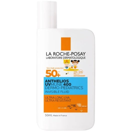Anthelios UVMUNE 400 SPF50+ Fluido solare viso invisibile bambino - 50 ml Anthelios UVMUNE 400 SPF50+ Fluido solare viso invisibile bambino - 50 ml