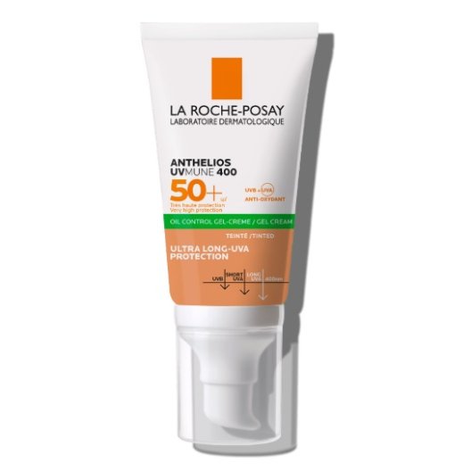 Anthelios UVMUNE 400 SPF50+ Gel crema Colorato Oil Control - 50 ml