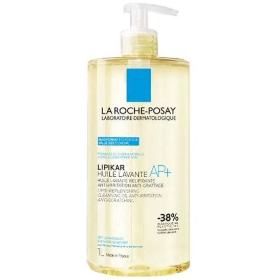 Lipikar Olio Lavante AP+ - 1 Litro - detergente nutriente per pelli atopiche 