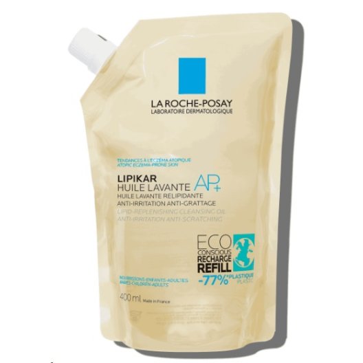 Lipikar Olio Lavante AP+ Ricarica Ecologica - detergente nutriente per pelli atopiche - 400 ml Lipikar Olio Lavante AP+ Ricarica Ecologica - detergente nutriente per pelli atopiche - 400 ml