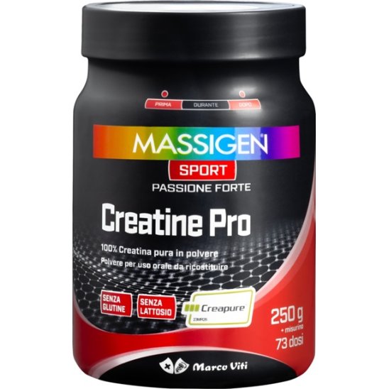 Creatina Creapure Massigen Sport - Polvere 250 grammi Creatina Creapure Massigen Sport - Polvere 250 grammi