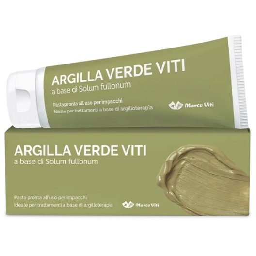 Argilla Verde Viti - Impacchi e Cataplasmi Naturali 250 ml