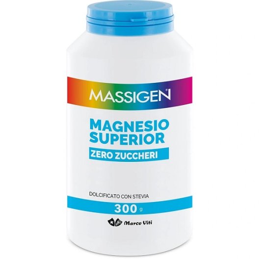 Magnesio Superior - 300 grammi polvere zero zuccheri - Massigen