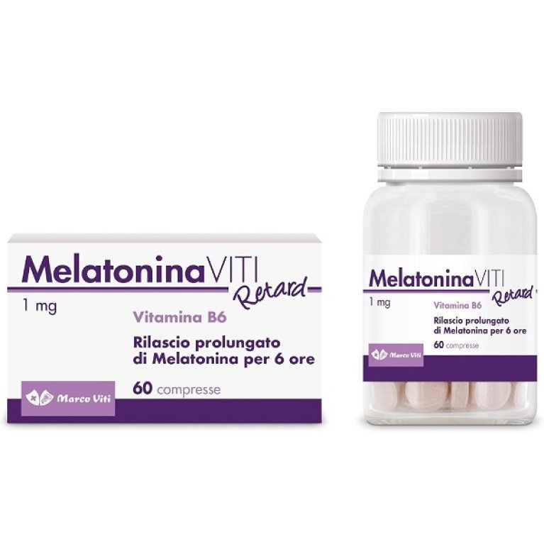 Melatonina Viti Retard - 60 compresse 1 mg Melatonina Viti Retard - 60 compresse 1 mg