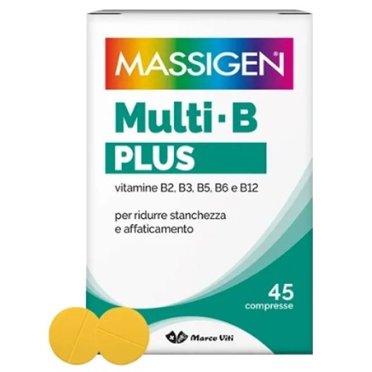 Massigen Multi B Plus - 45 compresse - vitamine del gruppo B
