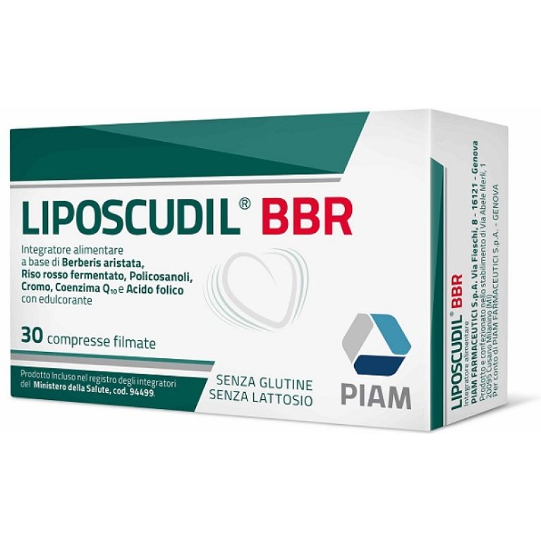 Liposcudil BBR - integratore per il controllo del colesterolo con Berberina - 30 compresse Liposcudil BBR - integratore per il controllo del colesterolo con Berberina - 30 compresse