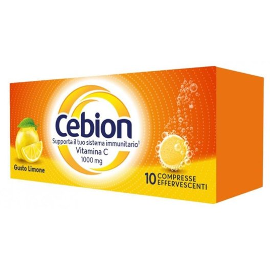 Cebion effervescente Limone - integratore di Vitamina C - 10 compresse effervescenti