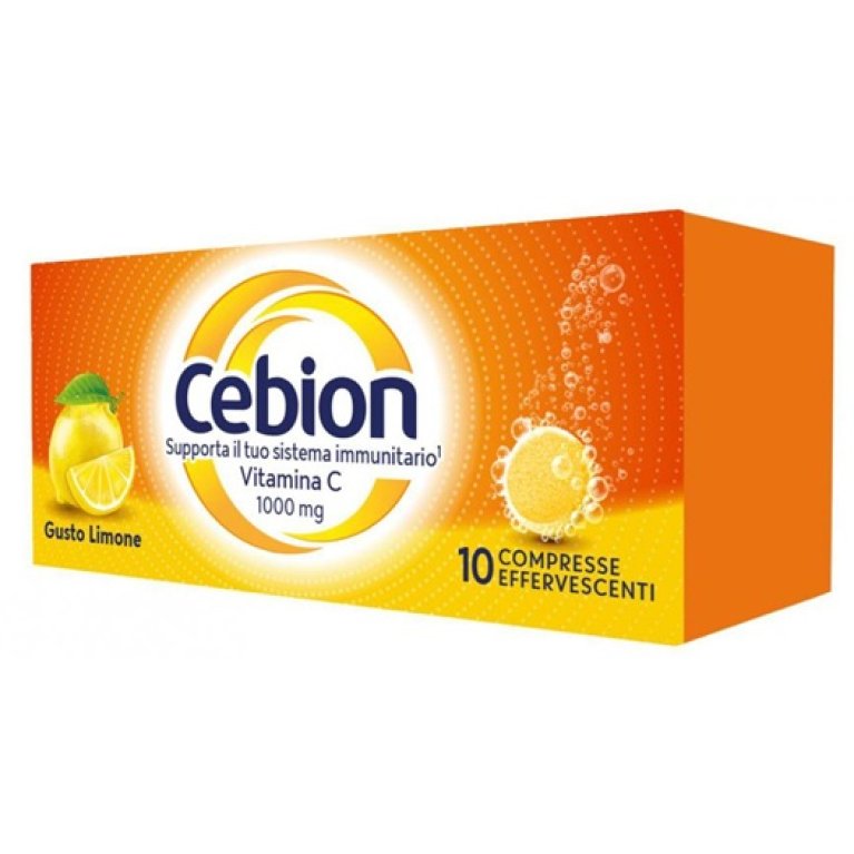 Cebion effervescente Limone - integratore di Vitamina C - 10 compresse effervescenti
