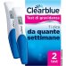 Clearblue test di gravidanza digitale con indicatore delle settimane - 2 test Clearblue test di gravidanza digitale con indicatore delle settimane - 2 test