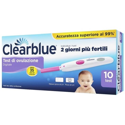Clearblue test di ovulazione digitale - 10 test