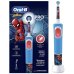 Oral B spazzolino elettrico Spiderman per bambini dai 3 anni + 1 testina di ricambio