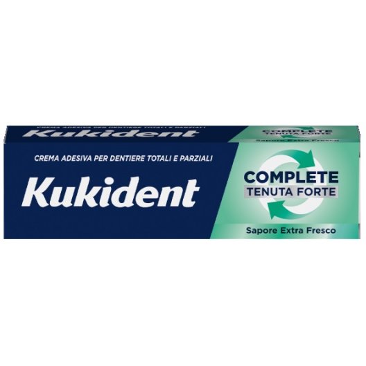 Kukident Complete Extra fresco - pasta adesiva per protesi dentali - 47 grammi