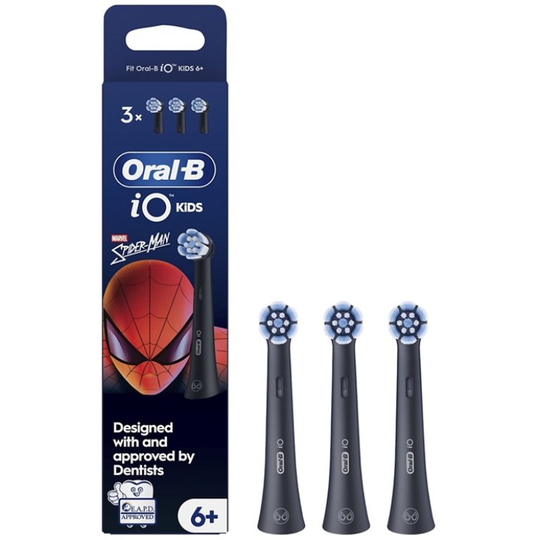 Oral B testine di ricambio iO Kids Spiderman - 3 testine Oral B testine di ricambio iO Kids Spiderman - 3 testine