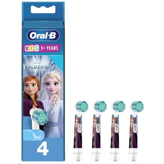 Oral B testina di ricambio per spazzolino elettrico Pro Kids 3+ Frozen - 4 testine Oral B testina di ricambio per spazzolino elettrico Pro Kids 3+ Frozen - 4 testine