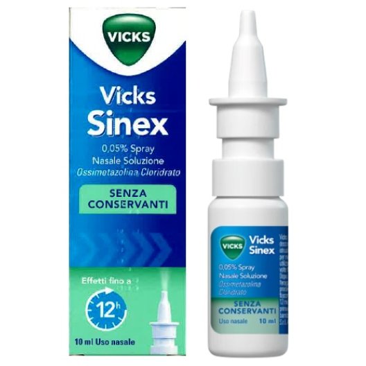 Vicks Sinex Spray Nasale Senza Conservanti -10 ml 