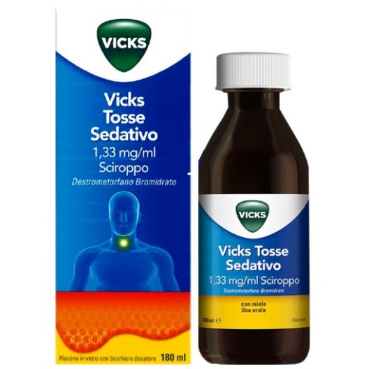 Vicks Tosse Sedativo sciroppo - 180 ml Vicks Tosse Sedativo sciroppo - 180 ml