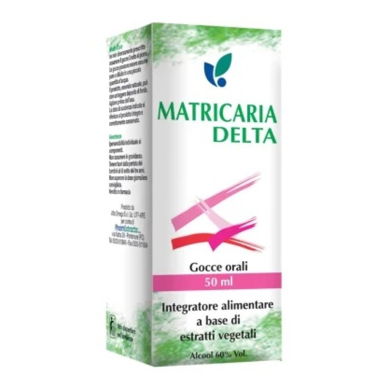 Matricaria Delta gocce - soluzione orale idroalcolica - 50 ml Matricaria Delta gocce - soluzione orale idroalcolica - 50 ml