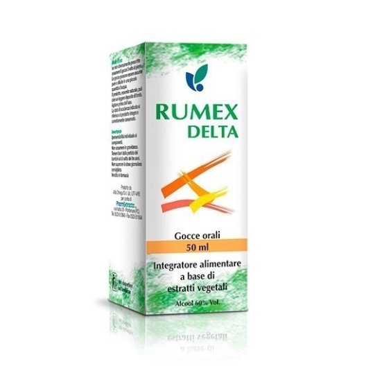 Rumex Delta gocce - soluzione orale idroalcolica - 50 ml Rumex Delta gocce - soluzione orale idroalcolica - 50 ml