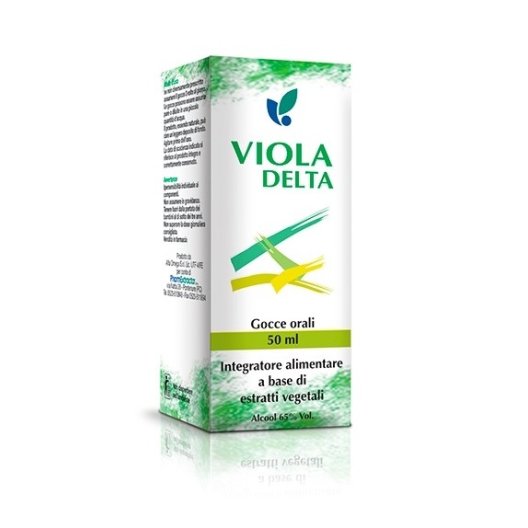 Viola Delta gocce - soluzione orale idroalcolica - 50 ml Viola Delta gocce - soluzione orale idroalcolica - 50 ml