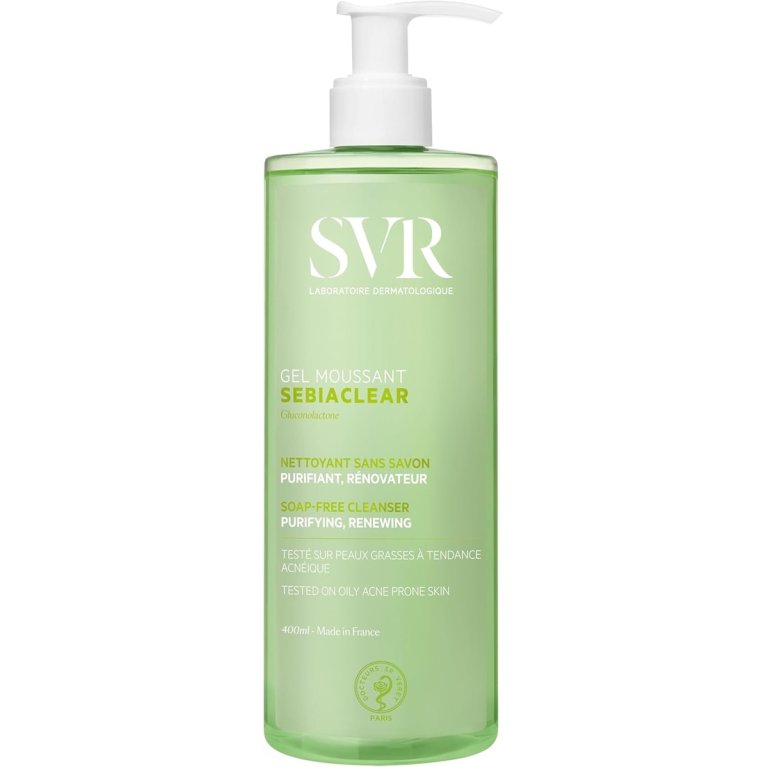 SVR Sebiaclear Gel Moussant - 400 ml - Gel detergente purificante SVR Sebiaclear Gel Moussant - 400 ml - Gel detergente purificante