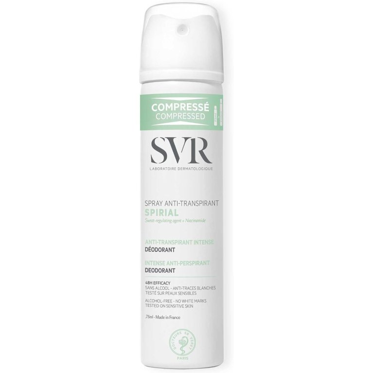 SVR Spirial Spray Anti-Transpirant | Deodorante Delicato 48h 75ml SVR Spirial Spray Anti-Transpirant | Deodorante Delicato 48h 75ml