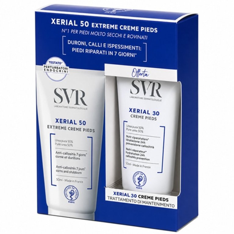 SVR Set Xerial 50 Extreme + Xerial 30 | Trattamento Pelle Secca e Callosità