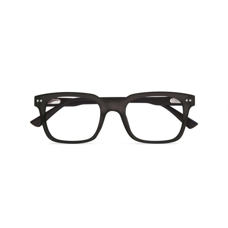 Twins Platinum Scirocco Nero occhiali da lettura +1,50