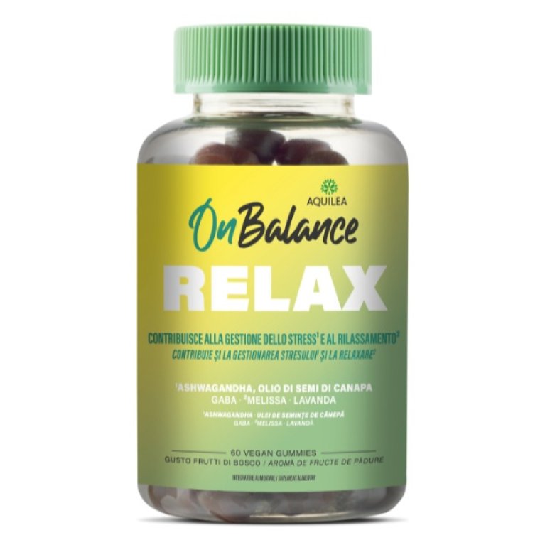 Aquilea On Balance Relax - 60 caramelle gommose 