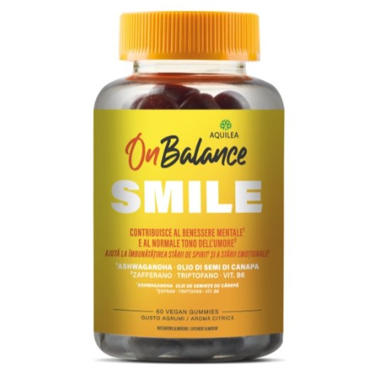Aquilea On Balance Smile - 60 caramelle gommose 