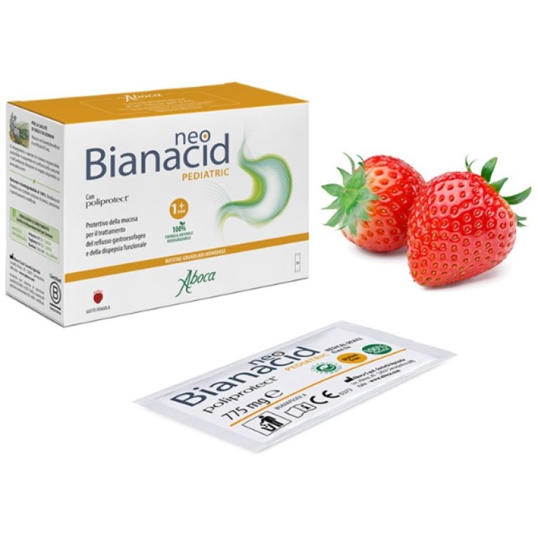 NeoBianacid Pediatric per il bruciore di stomaco - 36 bustine per bambini NeoBianacid Pediatric per il bruciore di stomaco - 36 bustine per bambini