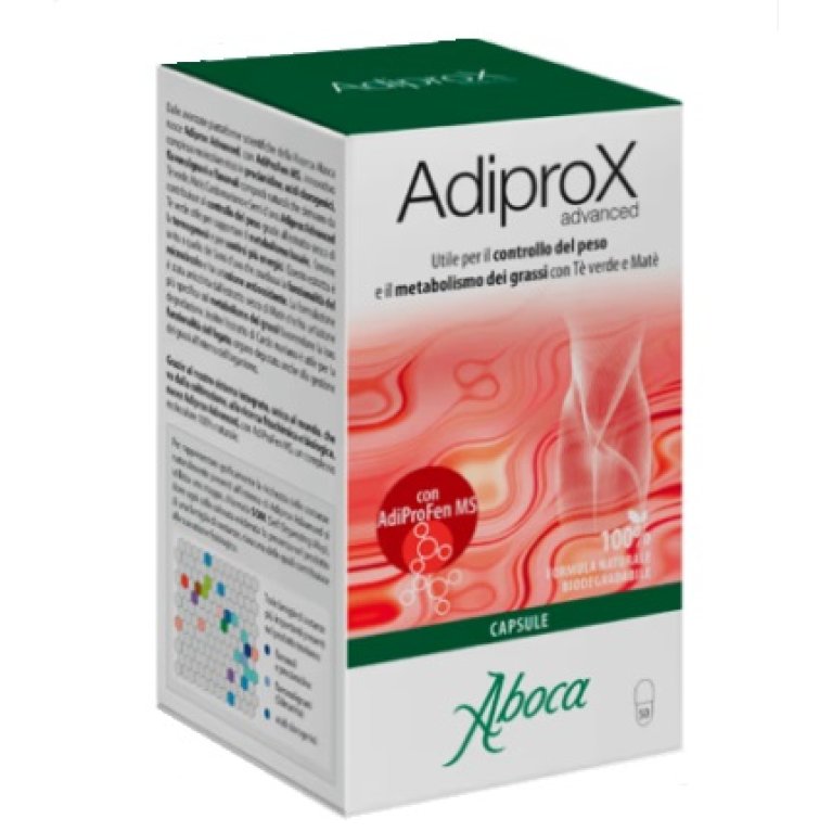 Adiprox Advanced integratore per il controllo del peso corporeo - 50 capsule