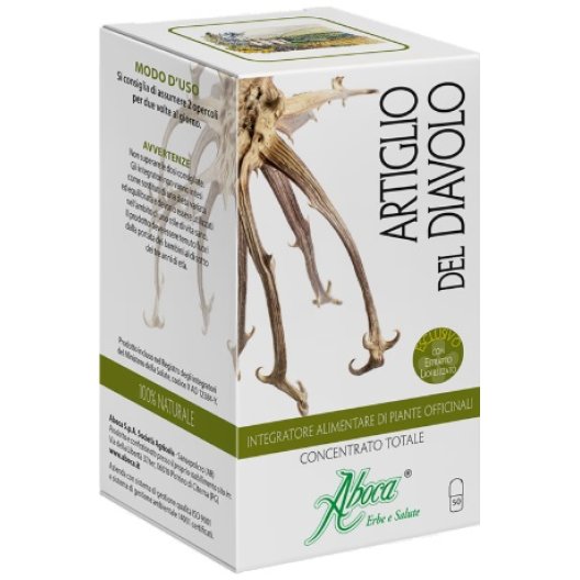 Artiglio del Diavolo concentrato totale - 50 opercoli Artiglio del Diavolo concentrato totale - 50 opercoli