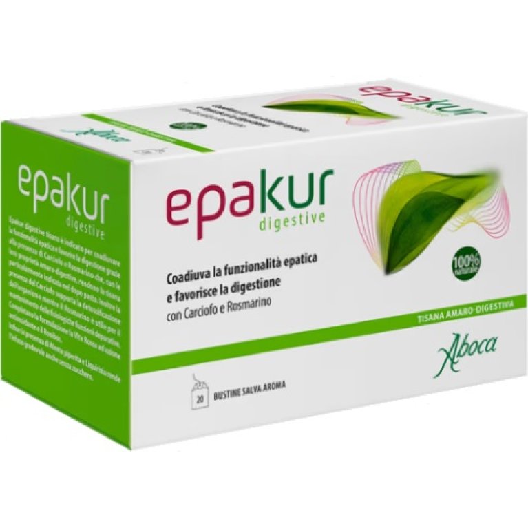Epakur Digestive Tisana per favorire la digestione e la funzionalità epatica - 20 filtri Epakur Digestive Tisana per favorire la digestione e la funzionalità epatica - 20 filtri