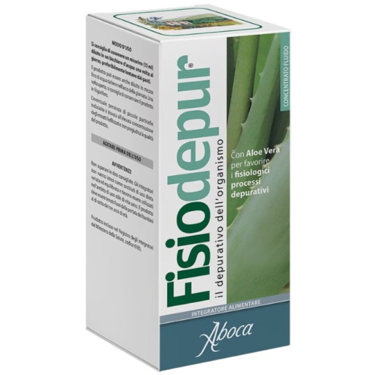 Fisiodepur Concentrato Fluido - depurativo con aloe - 315 grammi