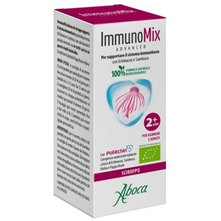 Immunomix Advanced sciroppo per le difese immunitarie 210 grammi Immunomix Advanced sciroppo per le difese immunitarie 210 grammi