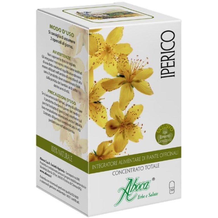 Iperico concentrato totale - per l'equilibrio del tono dell'umore - 50 opercoli
