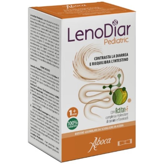Lenodiar Pediatric contrasta la diarrea e riequlibra l'intestino - 12 bustine Lenodiar Pediatric contrasta la diarrea e riequlibra l'intestino - 12 bustine