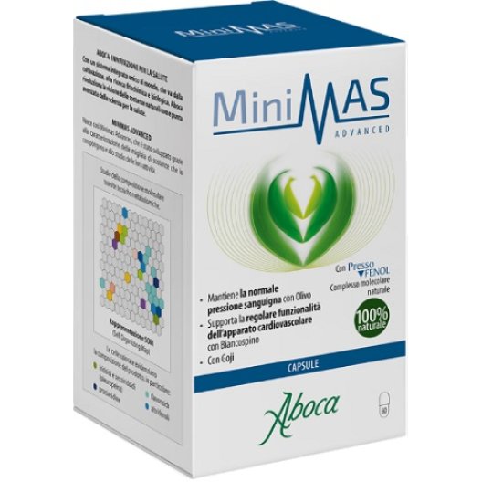 Minimas Advanced - per il controllo della pressione sanguigna - 60 capsule Minimas Advanced - per il controllo della pressione sanguigna - 60 capsule