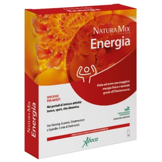 Natura Mix Advanced Energia - 10 flaconcini da 15 grammi