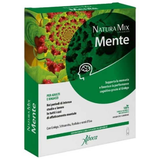 Natura Mix Advanced Mente - 10 flaconcini da 15 grammi Natura Mix Advanced Mente - 10 flaconcini da 15 grammi