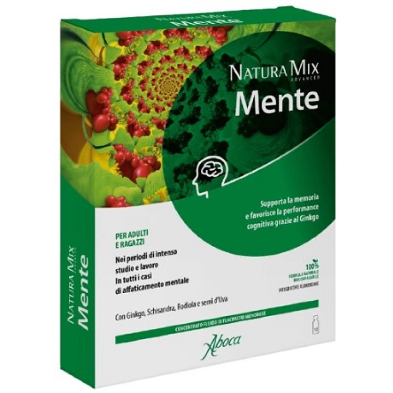 Natura Mix Advanced Mente - 10 flaconcini da 15 grammi Natura Mix Advanced Mente - 10 flaconcini da 15 grammi