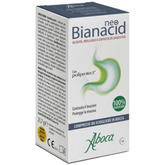 NeoBianacid contro il bruciore di stomaco - 14 compresse masticabili NeoBianacid contro il bruciore di stomaco - 14 compresse masticabili